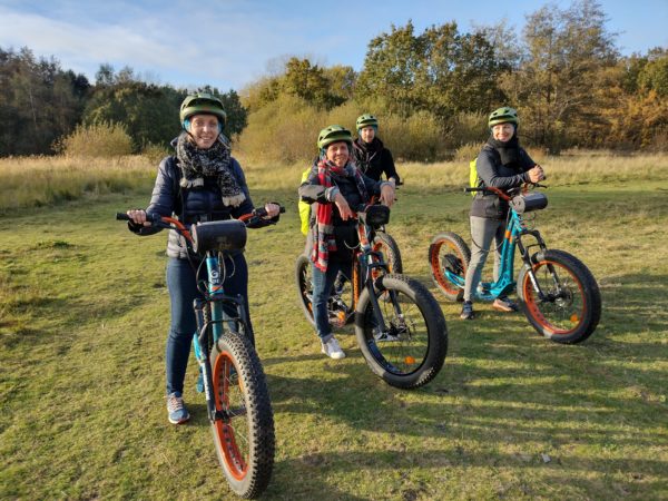 balade entre collègue au Touquet